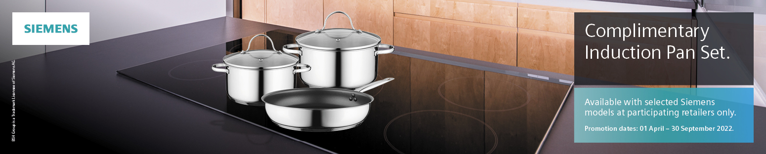 Siemens Complimentary Induction Pan Set